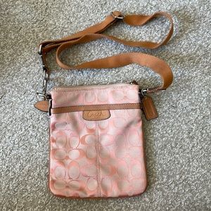 Peach Coach Crossbody